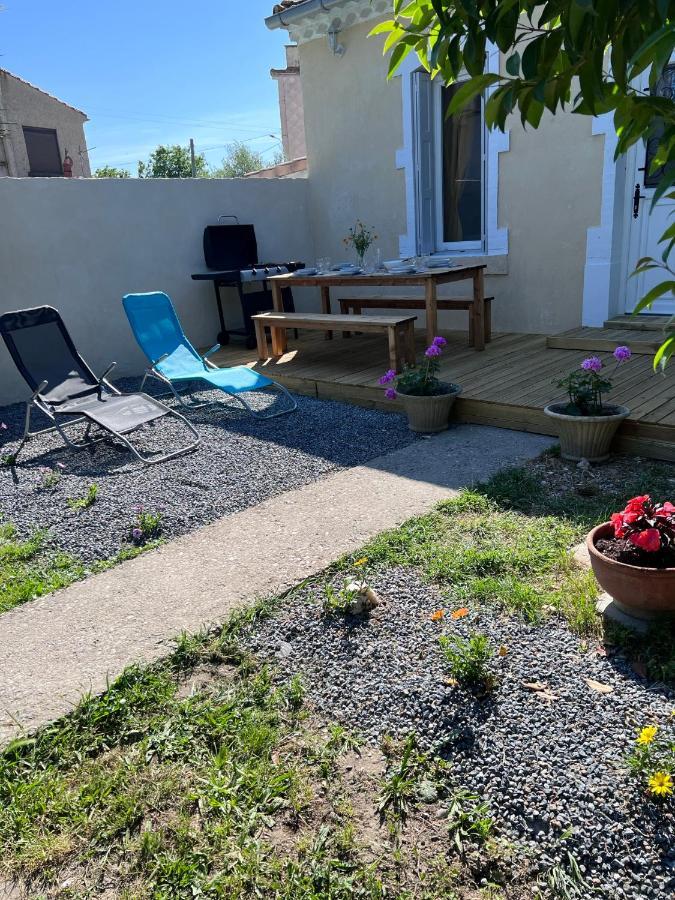 Charmante Maison Climatisee Avec Piscine Au Calme A Carcassonne Exterior foto